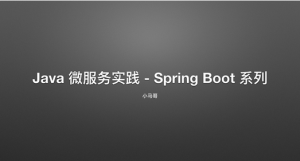 С硿Java ΢ʵ C Spring Boot ϵ-1.png