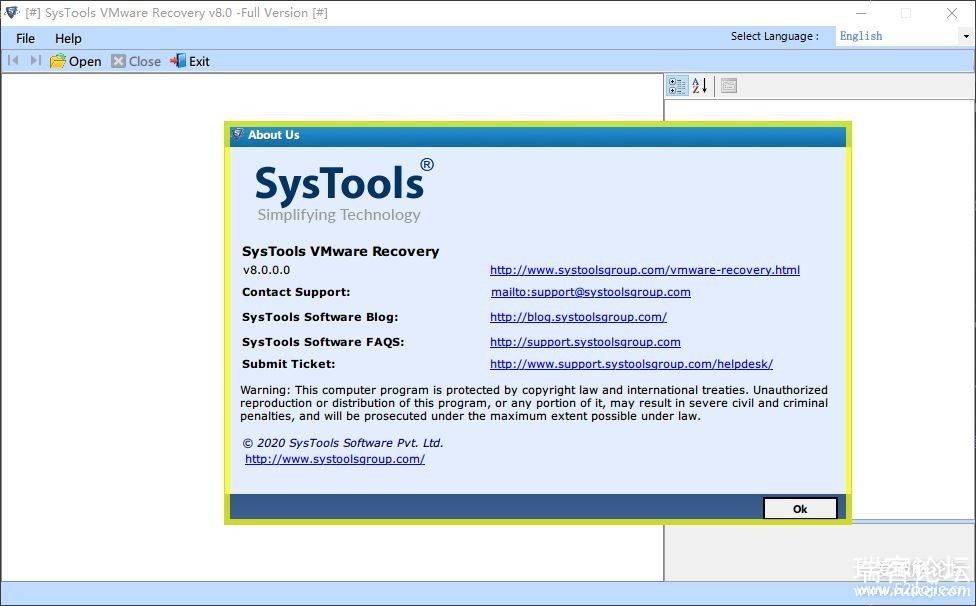 VMwareݻָSysToolsVMwareRecovery8.0.0Я-1.jpg